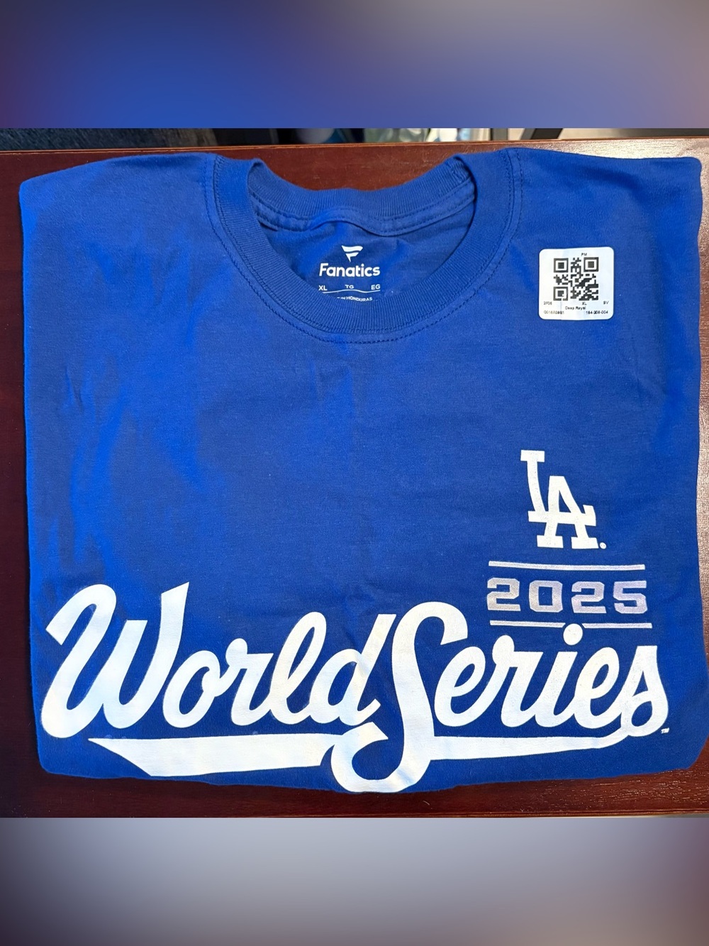 Fanatics LA Dodgers 2025 World Series Kershaw T-shirt